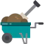 Wheelbarrow アイコン 64x64