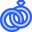 Wedding rings icon 64x64