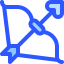 Bow and arrow icon 64x64