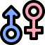 Gender symbols icon 64x64