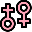 Gender symbols icon 64x64