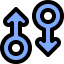 Gender symbols icon 64x64
