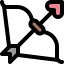 Bow and arrow icon 64x64