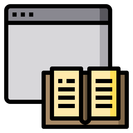 Open book icon