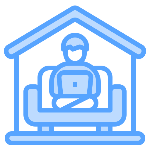 Work from home 图标