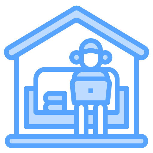 Work from home 图标