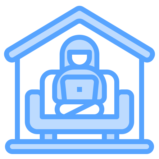 Work from home icon