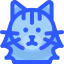 Norwegian forest cat Symbol 64x64