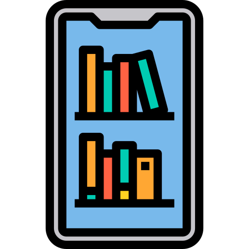 Online library icône