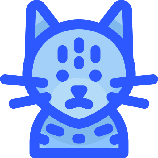 Egyptian mau cat icon