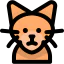 Abyssinian cat icon 64x64