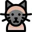 Siamese cat icon 64x64