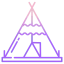 Tent icon 64x64