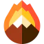 Forest fire icon 64x64