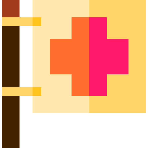 Red cross icon