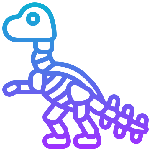 Dinosaur skull ícono