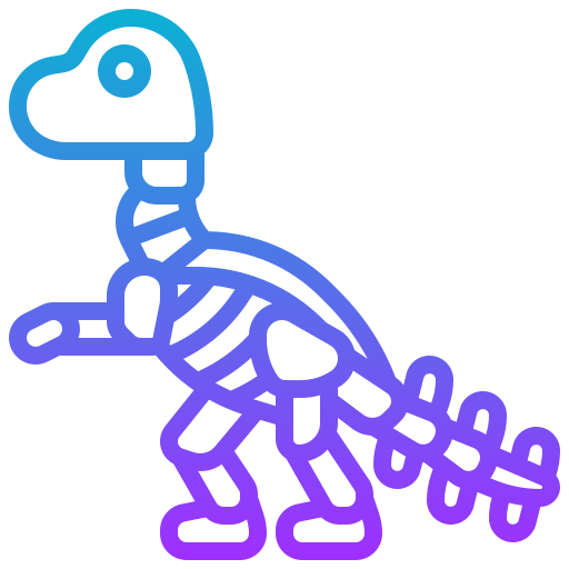 Dinosaur skull icon