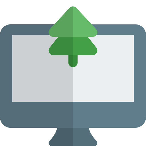 Desktop computer icon