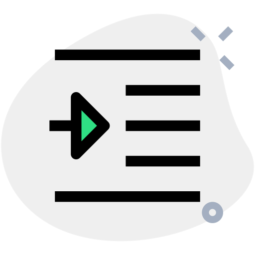 Indent icon