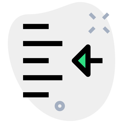 Right indent icon