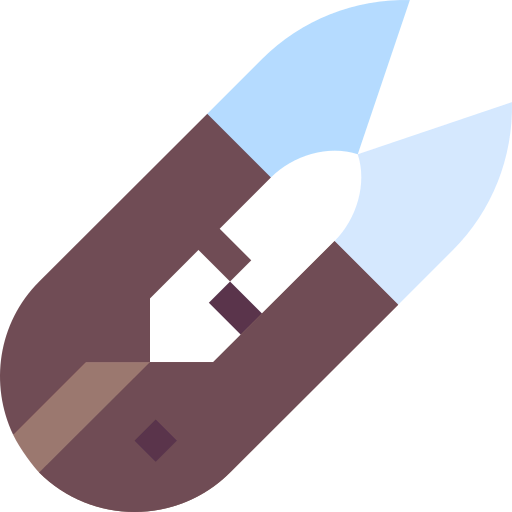 Sewing scissors icon