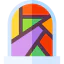 Stained glass window icon 64x64