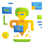 Artificial intelligence icon 64x64