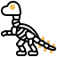 Dinosaur skull icon 64x64