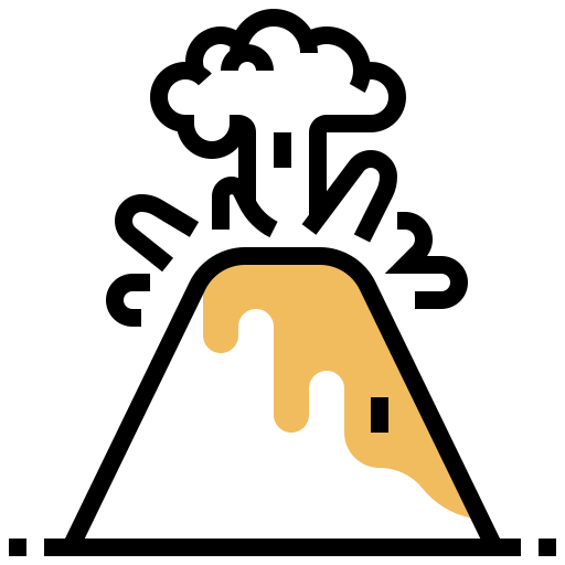 Volcano icon