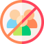 Avoid crowds icon 64x64