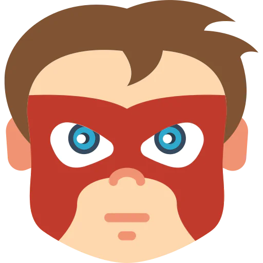 Superhero icon
