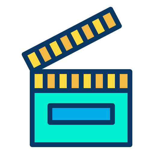 Clapperboard icon