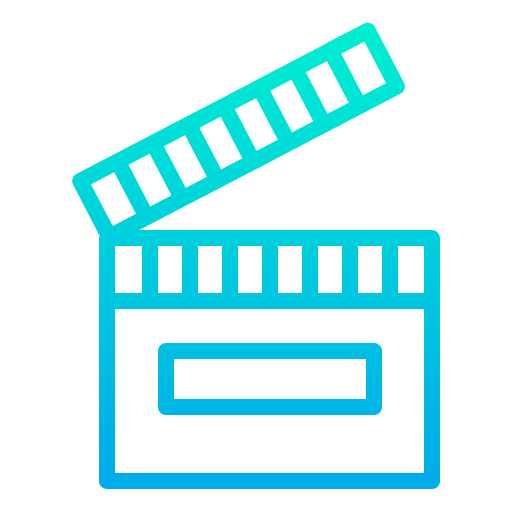 Clapperboard icon