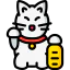 Lucky cat icon 64x64