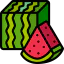 Square watermelon 图标 64x64