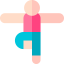 Yoga pose アイコン 64x64
