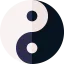 Yin yang symbol アイコン 64x64
