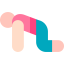Yoga pose アイコン 64x64