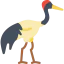 Red crowned crane Ikona 64x64
