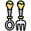 Cutlery icon 64x64