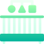 Baby crib アイコン 64x64