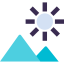Mountains icon 64x64