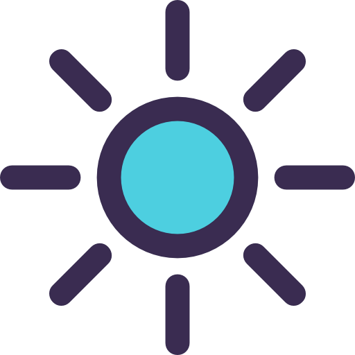 Sun icon