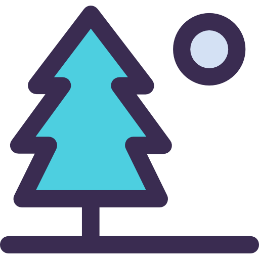 Pine tree icon