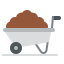 Wheelbarrow biểu tượng 64x64