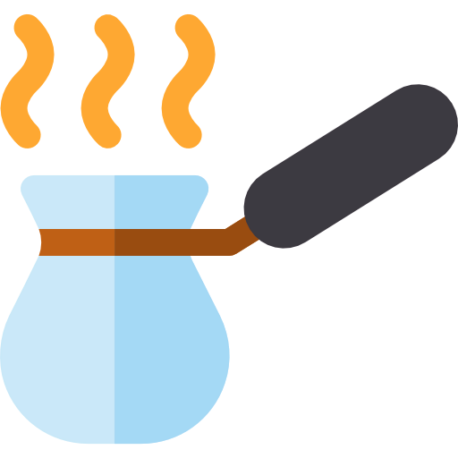 Турка для кофе иконка