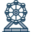 Ferris wheel icon 64x64