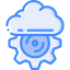 Cloud computing ícono 64x64