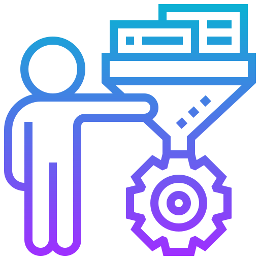 Data processing icône
