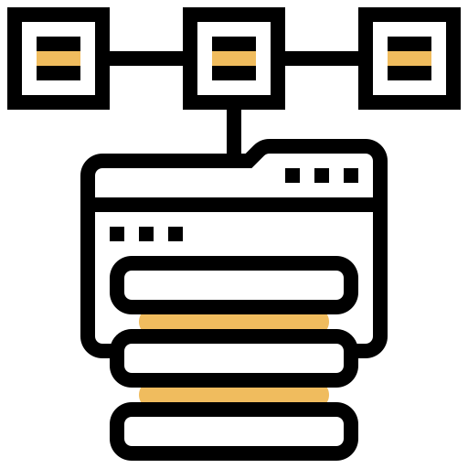 Distributed icône
